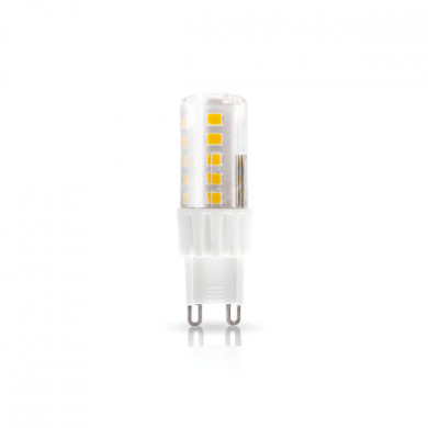 Ampoule LED céramique G9 4 W blanc chaud 3000 K
