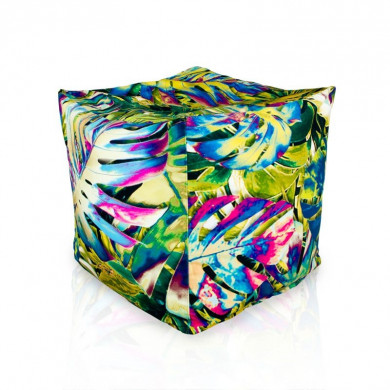 Tropic Pouf Cube 