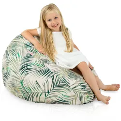 Pouf Poire L pour enfants - Tissu Imprimé Premium – vue 106