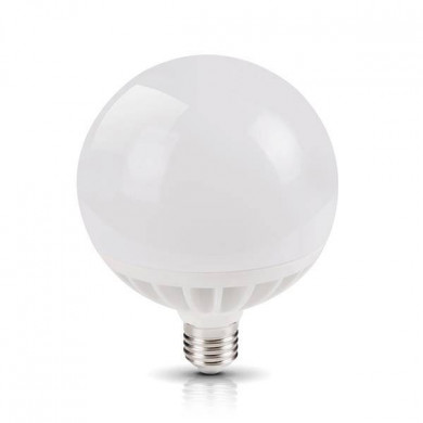 Ampoule LED E27 G120 24 W blanc chaud