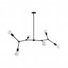 Lampe de plafond Loft TWIG VI noir, largeur 110 cm 9138