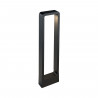 Poteau d'extérieur THIKA LED noir 60 cm 9118