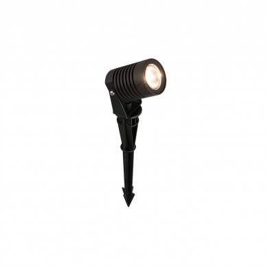 Poteau spot d'extérieur SPIKE LED, noir, 18,5 cm, 9100