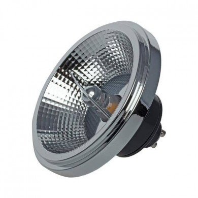 Ampoule LED 12W AR111 GU10 4000K noire avec réflecteur EKZA3407