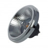 Ampoule LED 12W AR111 GU10 4000K noire avec réflecteur EKZA3407