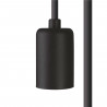 Suspension " CAMELEON CABLE E27 7 M BLACK " " 8663