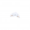 Connecteur à angle gauche de 90 degrés CTLS POWER L CONNECTOR LEFT WHITE (L-L) blanc 8705