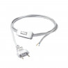 CAMELEON CABLE SWITCH câble blanc avec interrupteur " 8612