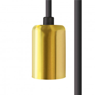 8660 Suspension " CAMELEON CABLE E27 7 M BLACK/BRASS " " BLACK/ BRASS 8660