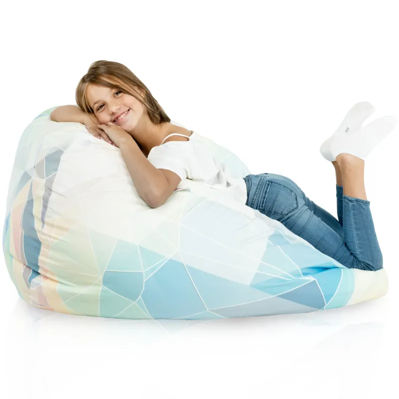 Pouf Poire XL Standard - Tissu Imprimé Premium – vue 119