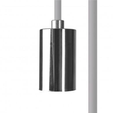 8650 Suspension "" CAMELEON CABLE E27 1,5 M BLANC/CHROME "" 8650