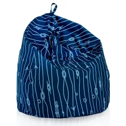 Pouf Poire - Tissu Imprimé Premium