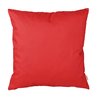 Rouge Coussin Carré Extérieur nylon