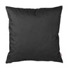 Noir Coussin Carré Extérieur nylon