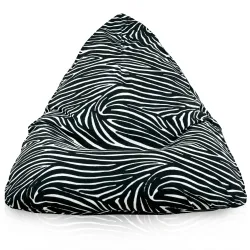 Pouf Poire de Sol XL Bermuda - Tissu Imprimé Premium – vue 31