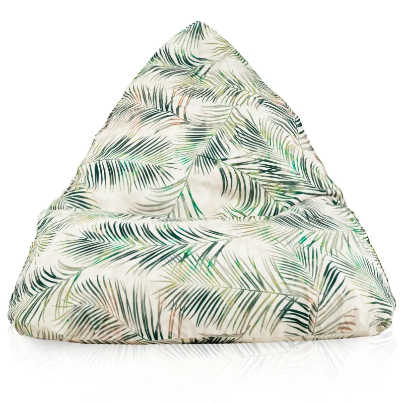 Pouf Poire de Sol XL Bermuda - Tissu Imprimé Premium – vue 32