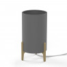 Lampe de table pour chambre ROCKET GRAY | gris 8448