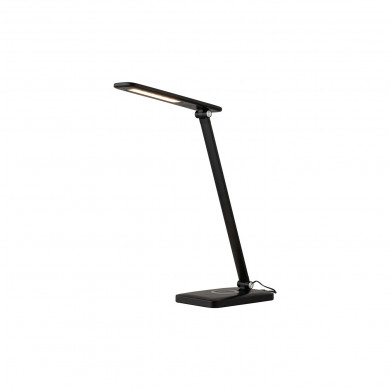 Lampe de bureau pour le travail et la maison STYLE LED chargeur inductif 1A | noir 8404