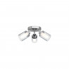 Lampe de plafond semi-plafonnier VISTA III 3x G9 IP44 diam. 35 cm | chrome 8050