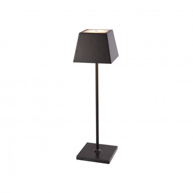 Lampe portable pour la maison et le jardin MAHE LED CCT tactile IP54 | noire