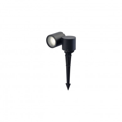 Lampadaire à piquer extérieur pour jardin TUBINGS | noir 8161