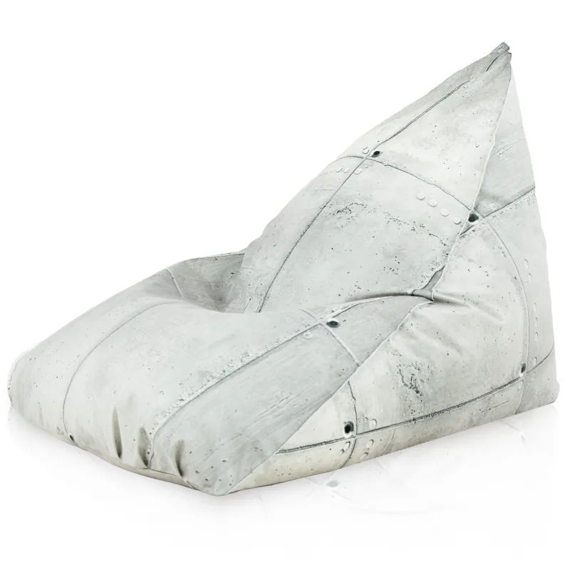 Pouf Poire de Sol XL Bermuda - Tissu Imprimé Premium – vue 7