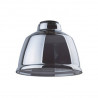 Abat-jour pour lampe AMALFI SMOKED I, diamètre 20 cm | fumé