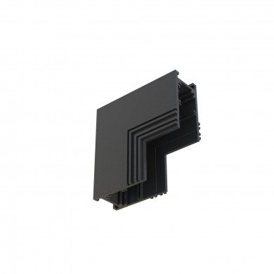 Connecteur d'angle interne encastré RECESSED TRACK LVM 48V | noir 10160