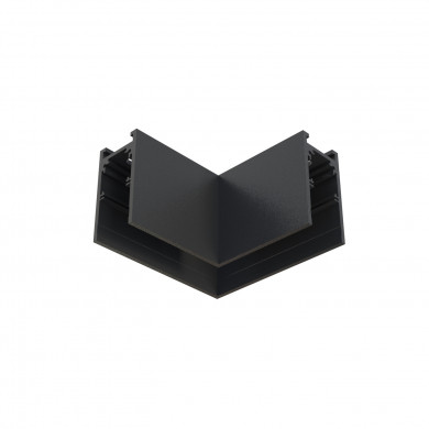 Connecteur d'angle horizontal en saillie TRACK LVM 48 V | noir 10164