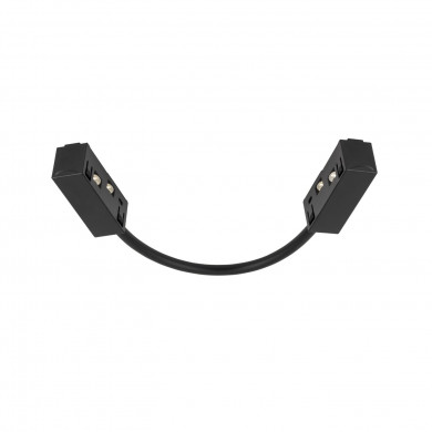 Connecteur coudé pour rails magnétiques LVM 48V de 32 cm | noir 10166