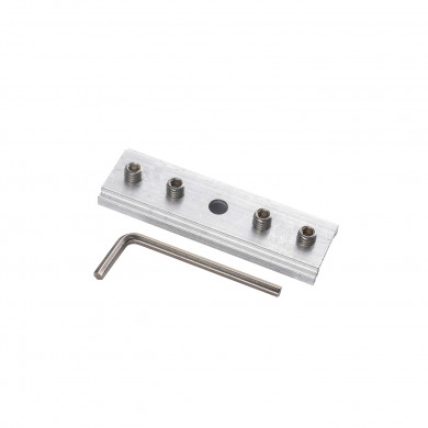 Connecteur de fixation pour rail magnétique LVM Allen | argent 10171