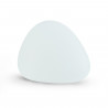 STONE S 30 cm E27 lampe de jardin en pierre | blanc 10579
