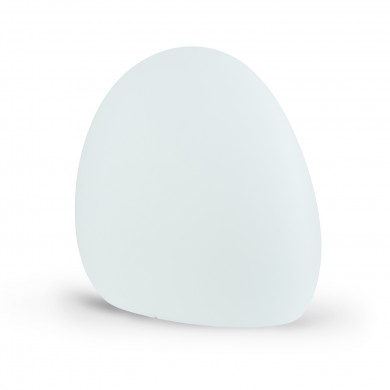 STONE L 80 cm E27 lampe de jardin en pierre | blanc 10581