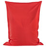 Rouge Pouf Poire Coussin Pour Enfants simili-cuir