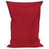 Rouge Pouf Poire Coussin velours