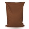 Marron Pouf Poire Coussin Jardin nylon