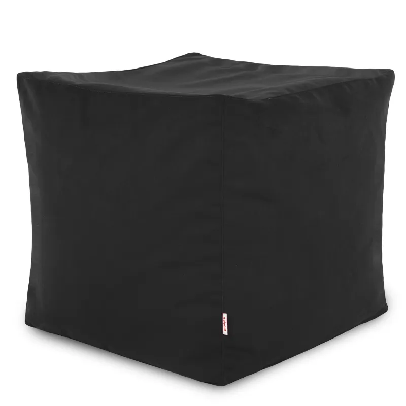 Pouf Cube Carré - Velours Soft