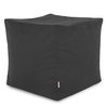 Gris Pouf Cube Intérieure velours
