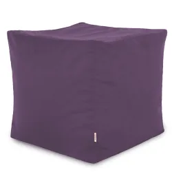 Pouf Cube Carré - Velours Soft