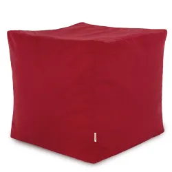 Pouf Cube Carré - Velours Soft