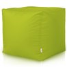 Lime Pouf Cube Jardin nylon