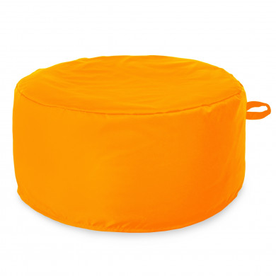 Orange Pouf Rond Circolo Extérieur nylon