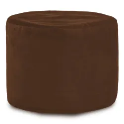 Pouf Rond Cylindre - Velours Soft