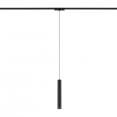 ROLLER LED UT-LVM 10W 3000K 1000lm suspension, hauteur 150cm, largeur 4cm | Noir 11317