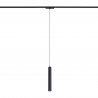 ROLLER LED UT-LVM 10W 3000K 1000lm suspension, hauteur 150cm, largeur 4cm | Noir 11317