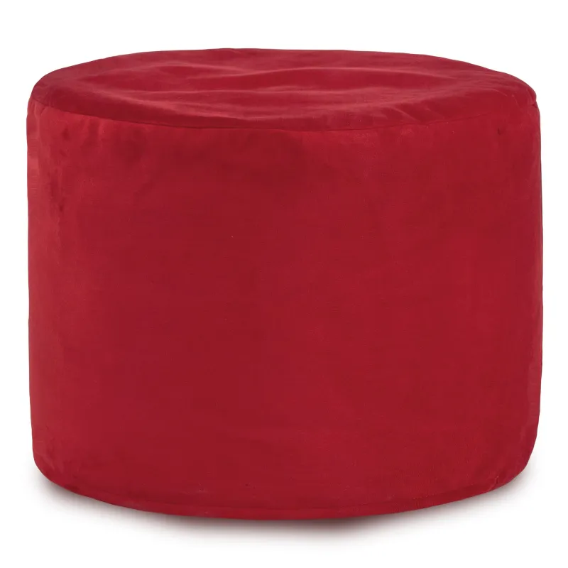Pouf Rond Cylindre - Velours Soft – vue 3