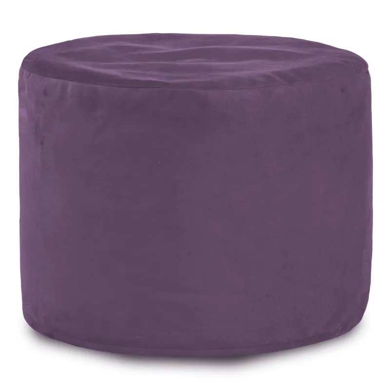 Pouf Rond Cylindre - Velours Soft – vue 4