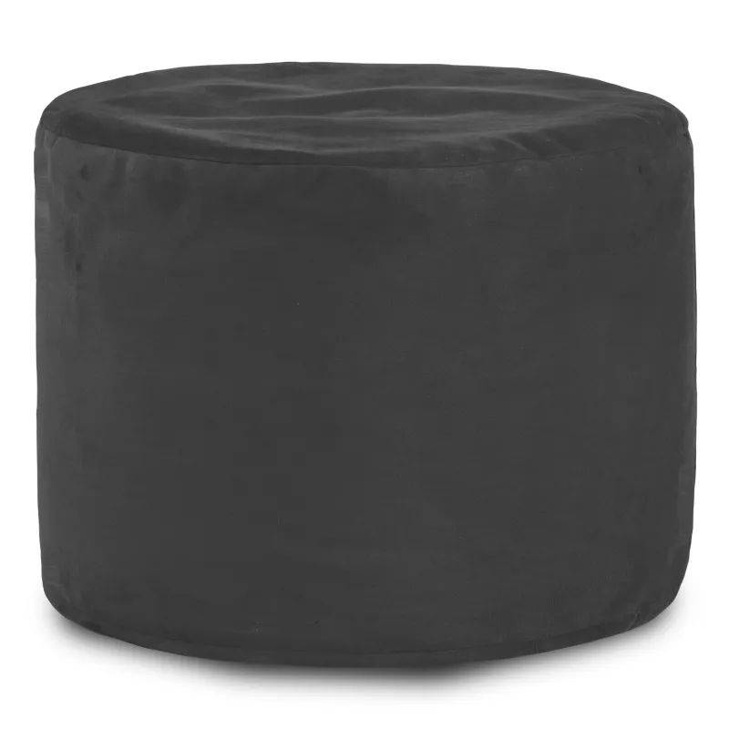 Pouf Rond Cylindre - Velours Soft – vue 5