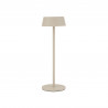 Lampe portable LED AMY 2 W 3000 K 170 lm hauteur 32,5 cm largeur 10,8 IP54 variateur d'intensité | Sable 11533