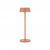 Lampe portable LED AMY 2 W 3000 K 170 lm hauteur 32,5 cm largeur 10,8 IP54 variateur d'intensité | Rouge brique 11534